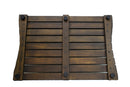 DecoTeak 23" X 15" Teak Shower Bath Floor Mat Woodland Brown Finish DT151