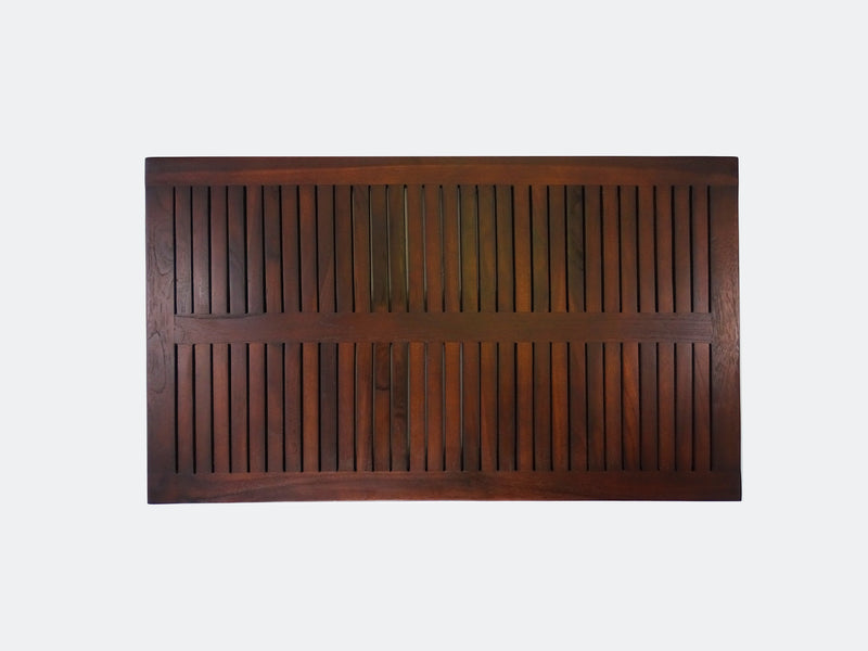 DecoTeak 31" X 18" Teak Shower Bath Floor Mat DT134