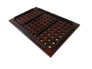 DecoTeak 23" X 15" Espalier Lattice Teak Shower Bath Floor Mat DT137