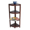 DecoTeak Oasis 4-Tier Teak Corner Shelf DT181