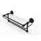 Allied Brass Dottingham 16 Inch Gallery Glass Shelf with Towel Bar DT-1TB-16-GAL-ORB