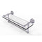 Allied Brass Dottingham 16 Inch Gallery Glass Shelf with Towel Bar DT-1TB-16-GAL-PC