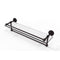 Allied Brass Dottingham 22 Inch Gallery Glass Shelf with Towel Bar DT-1TB-22-GAL-ABZ