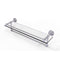 Allied Brass Dottingham 22 Inch Gallery Glass Shelf with Towel Bar DT-1TB-22-GAL-PC