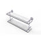 Allied Brass Dottingham 22 Inch Double Glass Shelf with Gallery Rail DT-2-22-GAL-SCH