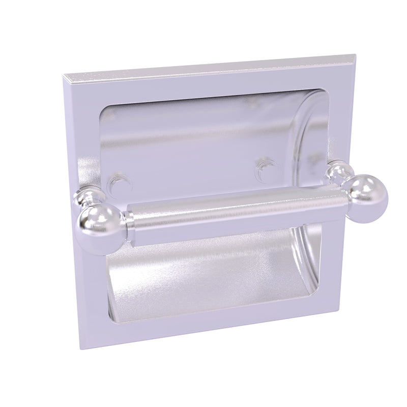 Allied Brass Dottingham Collection Recessed Toilet Paper Holder DT-24C-SCH