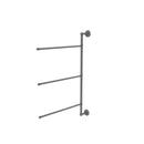 Allied Brass Dottingham Collection 3 Swing Arm Vertical 28 Inch Towel Bar DT-27-3-16-28-GYM