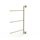 Allied Brass Dottingham Collection 3 Swing Arm Vertical 28 Inch Towel Bar DT-27-3-16-28-SBR