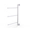 Allied Brass Dottingham Collection 3 Swing Arm Vertical 28 Inch Towel Bar DT-27-3-16-28-SCH