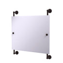 Allied Brass Dottingham Landscape Rectangular Frameless Rail Mounted Mirror DT-27-93-ABZ