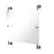 Allied Brass Dottingham Landscape Rectangular Frameless Rail Mounted Mirror DT-27-93-GYM