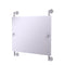 Allied Brass Dottingham Landscape Rectangular Frameless Rail Mounted Mirror DT-27-93-PC