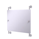 Allied Brass Dottingham Landscape Rectangular Frameless Rail Mounted Mirror DT-27-93-SCH