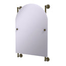 Allied Brass Dottingham Collection Arched Top Frameless Rail Mounted Mirror DT-27-94-ABR