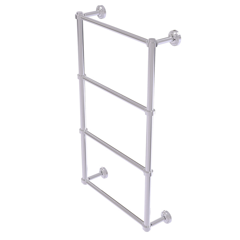 Allied Brass Dottingham Collection 4 Tier 30 Inch Ladder Towel Bar DT-28-30-PC