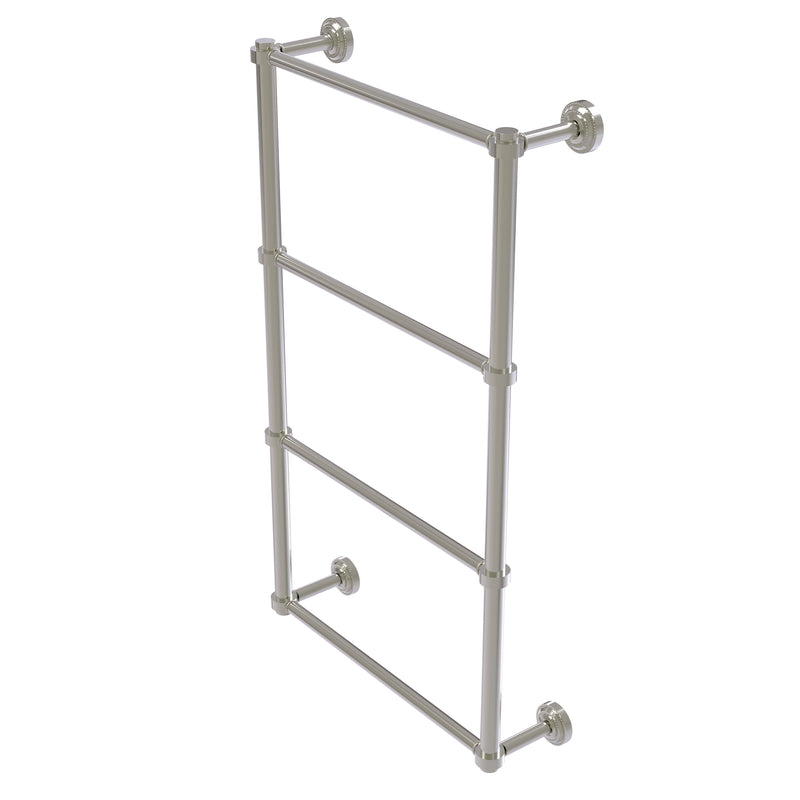 Allied Brass Dottingham Collection 4 Tier 36 Inch Ladder Towel Bar DT-28-36-SN