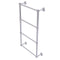 Allied Brass Dottingham Collection 4 Tier 24 Inch Ladder Towel Bar with Dotted Detail DT-28D-24-SCH