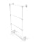 Allied Brass Dottingham Collection 4 Tier 30 Inch Ladder Towel Bar with Groovy Detail DT-28G-30-WHM