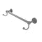 Allied Brass Dottingham Collection 18 Inch Towel Bar with Integrated Hooks DT-41-18-HK-GYM