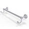 Allied Brass Dottingham Collection 18 Inch Towel Bar with Integrated Hooks DT-41-18-HK-SCH