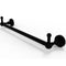 Allied Brass Dottingham Collection 18 Inch Towel Bar with Integrated Hooks DT-41-18-PEG-BKM