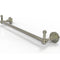 Allied Brass Dottingham Collection 30 Inch Towel Bar with Integrated Hooks DT-41-30-PEG-PNI