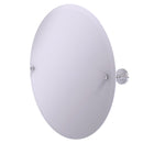 Allied Brass Frameless Round Tilt Mirror with Beveled Edge DT-90-PC