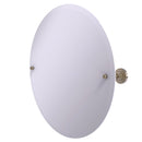 Allied Brass Frameless Round Tilt Mirror with Beveled Edge DT-90-PEW