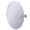 Allied Brass Frameless Round Tilt Mirror with Beveled Edge DT-90-SN