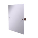 Allied Brass Frameless Rectangular Tilt Mirror with Beveled Edge DT-92-CA