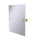 Allied Brass Frameless Rectangular Tilt Mirror with Beveled Edge DT-92-PB