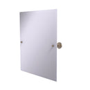 Allied Brass Frameless Rectangular Tilt Mirror with Beveled Edge DT-92-PEW