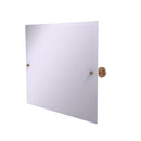 Allied Brass Frameless Landscape Rectangular Tilt Mirror with Beveled Edge DT-93-BBR