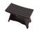 DecoTeak Serenity 24" Eastern Style Teak Shower Bench with Shelf DT98