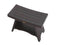 DecoTeak Serenity 24" Eastern Style Teak Shower Bench with Shelf