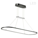 Dainolite 46W Horiz Pendant Mb W/ Wh Acrylic Diffuser DTA-4046LEDHP-MB