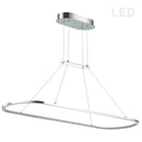 Dainolite 46W Horiz Pendant Pc W/ Wh Acrylic Diffuser DTA-4046LEDHP-PC