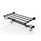 Allied Brass Dottingham Collection 24 Inch Train Rack Towel Shelf DT-HTL-24-5-BKM