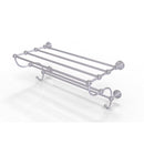 Allied Brass Dottingham Collection 24 Inch Train Rack Towel Shelf DT-HTL-24-5-SCH