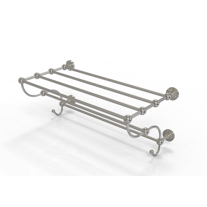 Allied Brass Dottingham Collection 24 Inch Train Rack Towel Shelf DT-HTL-24-5-SN