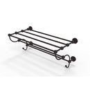 Allied Brass Dottingham Collection 36 Inch Train Rack Towel Shelf DT-HTL-36-5-VB