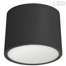 Dainolite 15W Flush Mount Mb W/ Fr Acrylic Diffuser ECO-C1015-MB