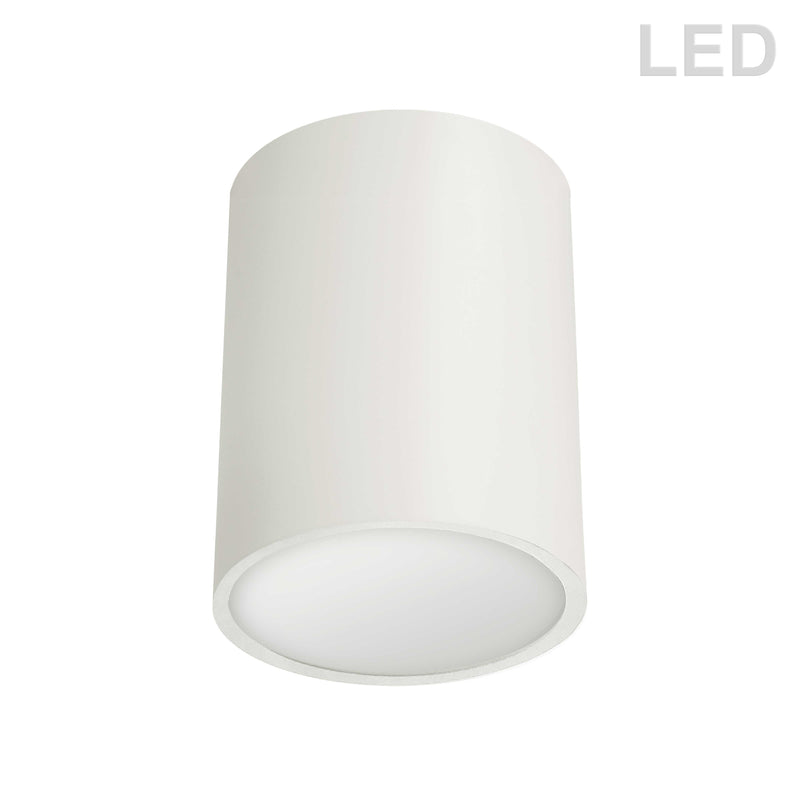 Dainolite 12W Flush Mount Matte White ECO-C512-MW