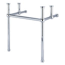 Water Creation Embassy 30" Wide Single Wash Stand Only In Chrome Finish EB30A-0100