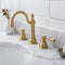 Water Creation Embassy 30" Wide Single Wash Stand P-Trap Counter Top with Basin and F2-0012 Faucet included In Satin Gold Finish EB30D-0612