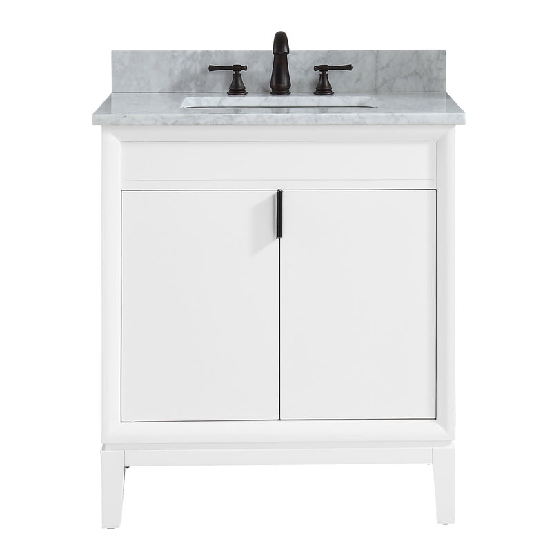 Avanity Emma 31 inch Vanity Combo EMMA-VS31-WT-C