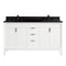 Avanity Emma 61 inch Vanity Combo EMMA-VS61-WT-A