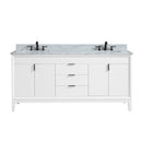 Avanity Emma 73 inch Vanity Combo EMMA-VS73-WT-C