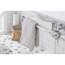 Water Creation Empire 60" Wide Double Wash Stand P-Trap and Counter Top with Basin included In Chrome Finish EP60C-0100