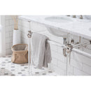 Water Creation Empire 60" Wide Double Wash Stand Only In Polished Nickel PVD Finish EP60A-0500